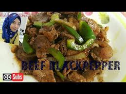 Sajian istimewa yang terbuat dari daging sapi ini cukup popular di berbagai kalangan. Resep Daging Sapi Lada Hitam Beef Black Pepper Recipe Youtube