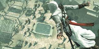Follow his movements and he'll teach you the leap of faith move, which you'll now be able to use across the entire game. Studie Belegt Leap Of Faith Sprunge Aus Assassin S Creed Unity In Der Wirklichkeit Todlich