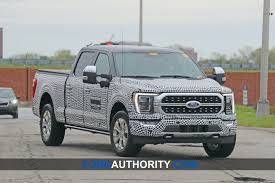 2021 F 150 Platinum Interior Uncovered In New Spy Shots
