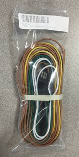 Wiring harness is factory style, with correct plugs to connect at left rear wheel well. 4 Way 30 Foot Molded Rubber Trailer Split Wiring Harness Kit Trailer End 430yh Hanna Trailer Supply