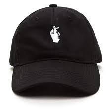 Black Snap Decision Embroidered Cap Embroidered Caps Trendy Hat Cotton Hats