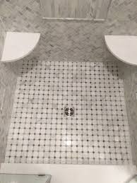 Carrara Carrera Bardiglio Grey Marble Mosaic Octagon Bathrooms Remodel Bathroom Floor Tiles Diy Bathroom Storage