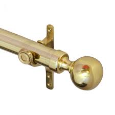 While selecting a good curtain pole for your home may appear like a straightforward task, a lot of people. Curtain Pole Sets 51mm Diameter Polished Brass House Of Brass Ltd