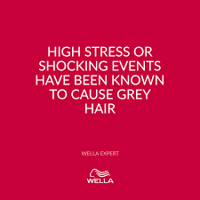 While the connection between stress and hair loss has been long backed by science, the link between stress and early graying has been proved by research just about a year ago. Grey Hair Facts And Myths Wella