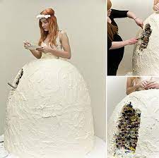24 Expensive Things That Aren T Worth The Money Worst Wedding Dress Wedding Dress Cake Cool Wedding Cakes