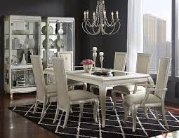 Michael amini platine de royale rectangular dining set. Michael Amini After Eight Studio Modern Dining Table Set By Aico Modern Dining Table Set Modern Dining Table Furniture