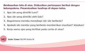 We did not find results for: Jelaskan Apakah Ide Mereka Yang Berbeda Memberikan Manfaat Kelas 4 Halaman 142
