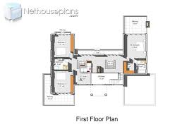 An ideal house for a large family. Double Storey House Plan South African 4 Bedroom House Nethouseplansnethouseplans