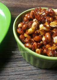Resep Kacang Pedas Manis Oleh Izzahan Recipe Makanan Kacang Cemilan