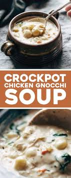 Crockpot Chicken Gnocchi Soup Pinch Of Yum Recipe Gnocchi Soup Chicken Gnocchi Soup Crockpot Chicken Gnocchi Soup