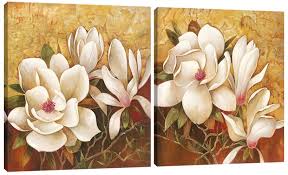 We did not find results for: Buy Pyradecor Magnolia Flowers Modern 2 Piece Stretched Floral Canvas Prints Oil Paintings Artwork Style Brown Pictures On Canvas Wall Art For Living Room Bedroom Home Decorations Online In Taiwan B01mt5by13
