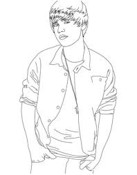 Download coloring pages of justin bieber to print and use . Coloring Pages Of Justin Bieber Coloring Home