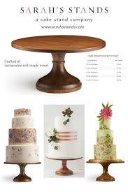 Considering i've made quite a few wedding cakes, my procrastination on putting together this instructable is slightly shameful. Sustainable Wood Natural Beauty Wedding Cake Stand Available In Sizes 10 Inch 12 Inch 14 In Wood Cake Stand Wood Cake Stand Wedding Large Wedding Cake Stand