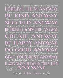 With our free planner maker app, you can design your own planner online and then print it at home. Mother Teresa Quotes Do It Any Way Quotesgram