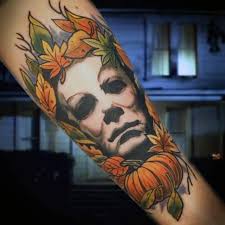 Tattoo depicts a dark silhouette of the person who died. Top 63 Michael Myers Tattoo Ideas 2021 Inspiration