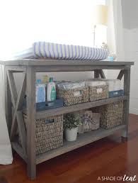 Stock Your Changing Table Diaper Cart Diaper Changing Table Changing Table Storage Baby Changing Tables