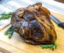 It is also custom to eat fish on good friday, especially for catholics. Le Gigot D Agneau Pascal French Roast Leg Of Lamb Curious Cuisiniere
