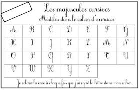 Lettres Majuscules Cursives Rugueuses Majuscule Cursive Les Lettres Majuscules Cursive