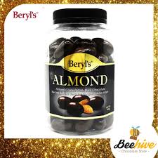almond coated with dark chocolate 450g