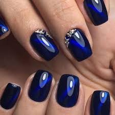 Purple cat eye gel polish with freehand nail art cute nails and. Blue Cat Eye Coffin Nails Novocom Top