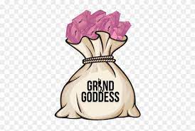 You can also make it simple by drawing a dollar note and have the words, loaded or richness imprinted on the. Grind Goddess Grind Goddess Money Bag Tattoo Design Free Transparent Png Clipart Images Download