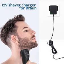 HECHOBO 12V for Braun Shaver Charger Cable Series 9, 7, 5, 3, 1 Trimmer  Beard, Epilator Silk-Epil 9