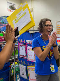 Champions for Learning deliver 123 teacher grants Monday