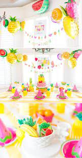 See more ideas about birthday party, party, birthday. Two Tti Fruity Birthday Party Blakely Turns 2 Pizzazzerie 2nd Birthday Party Themes Girls Birthday Party Themes Fruit Birthday Party