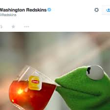 The washington nfl franchise, formerly known as the washington redskins, is officially going to change its name to the washington football team. Washington Football Team Sucks At Memes Just As Much As It Sucks At Football Sbnation Com