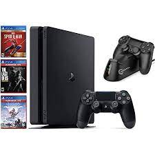 Aquí encontrarás el listado más completo de juegos para ps4. Amazon Com Nuevo Sony Playstation 4 Console 1tb Bundle Con 1 Controlador Inalambrico Dualshock 3 Juegos Spider Man Horizon Zero Dawn Y The Last Of Us Remastered Hits Marxsol Ps4 Controlador De Carga Rapida