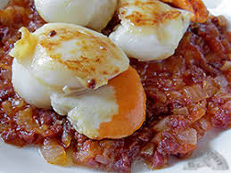 Vieiras A La Plancha Casi A La Gallega Recetas Conpan