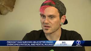 Fremont man survives helicopter crash, overcomes physical and mental  injuries
