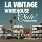 LA VINTAGE WAREHOUSE SALE event image