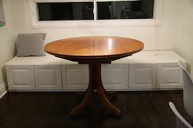 I bought the cushions that pages with related products. Diy Making A Seating Bench In The Kitchen Out Of Ikea Lindsay Stephenson