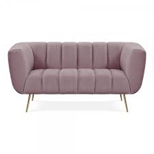 Dieser pinnwand folgen 149 nutzer auf pinterest. Vivienne Samt 2 Sitzer Sofa Pilz Rosa Moderne Samtsofas