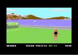 You can have more than 3 players too, but be aware that if you have too many people playing at once, it may be hard to move the hacky sack around the circle. California Games C64 Wiki