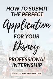 Disney Professional Internship Application Interview Process Sequins And Sales In 2020 Internship Internship Interview Questions Life Hacks For School