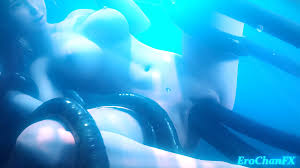 Tifa underwater tentacle hentai!