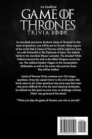 · in the very first episode, who pushed bran . Game Of Thrones Quiz Questions Easy Quiz Questions And Answers