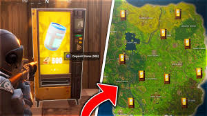 Just like loot llamas, these new fortnite vending machines are scattered across the map. All Vending Machine Locations In Fortnite Battle Royale How To Find Vending Machines In Fortnite Youtube