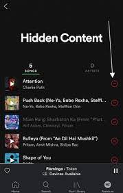 How do you find hidden songs on spotify? How To Hide Unhide Songs In Spotify