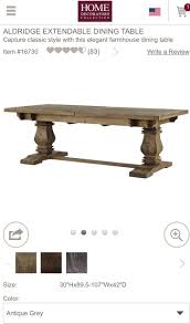 Home Decorator Collection Aldridge Dining Table Dining Table Rustic Dining Table Farmhouse Dining Table