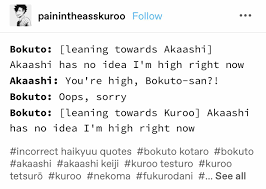 Maybe you would like to learn more about one of these? Haikyuu Incorrect Quotes Haikyuu Incorrect Quotes Quotes