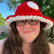 Crochet Mushroom Bucket Hat