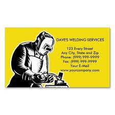 Welder Welding Businesscard Business Card Zazzle Com Welding Buisness Cards Welding Shop