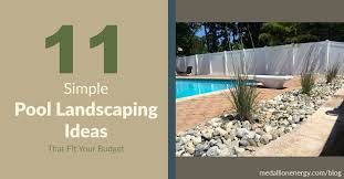 Discover landscaping for any sized back yard ideas from bunnings. 11 Simple Pool Landscaping Ideas That Fit Your Budget Medallion Energy