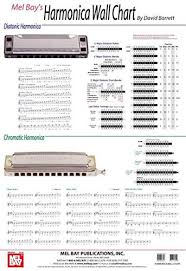 Amazon Com Harmonica Wall Chart 9780786667567 David