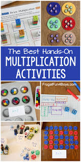 With the multiplication table in your memory you simply know that 3×5=15, 6×8=48 etc. Hands On Multiplication Activities Frugal Fun For Boys And Girls