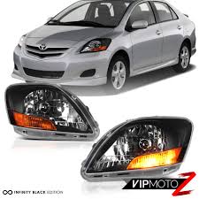 2020 toyota yaris standard features. For 07 11 Toyota Yaris 4 Dr Sedan Infiniti Black Clear Headlight Lamp Lh Rh Side Ebay