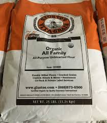 We establish this by adding the percentages of the formula, which in this case total 168.25. Epicurus Gourmet On Twitter Giusto S Organic All Family All Purpose Flour Is In Stock Now Many Other Flours Are Available In 5 Pound Bags And We Have Instant And Active Dry